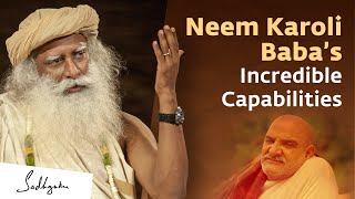 Neem Karoli Baba’s Incredible Capabilities  Sadhguru [upl. by Soinotna961]