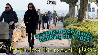 New Walking tour italyItaly walking vlogDesenzano del Garda italy 2023 [upl. by Adnohsirk]