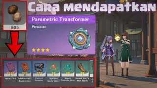 Cara mendapatkan Parametric Transformers  Genshin Impact [upl. by Asilec]