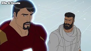 Beyonder Muestra a Iron Man su Laboratorio ♦ Los Vengadores Unidos T04E23 ♦ Español Latino [upl. by Juni]