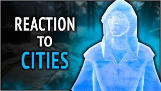 Skyrim ٠ Lucien Lachances Reaction to the Skyrim Cities [upl. by Bowman]