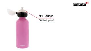 SIGG Kids Bottle  Aluminium Kids Water Bottle in detail  Product Video [upl. by Yedarb884]