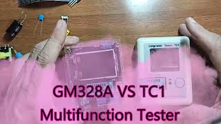 GM328A VS TC1 Multifunction Tester [upl. by Aznofla]