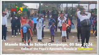 Mamfe Manyu  Back to school campaign 05 September 2024 [upl. by Kciwdahc102]