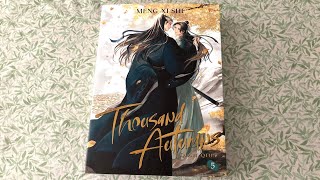 Unboxing Thousand Autumns EN Book 5 Special Edition 千秋Qian Qiu by 梦溪石 [upl. by Legnalos]