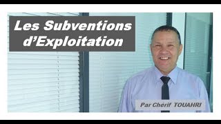 Les subventions dexploitation  Vidéo 172 [upl. by Ahon]