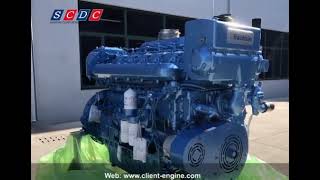 Baudouin 6M26 500hp marine engine [upl. by Ibib]