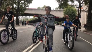 TAKING OVER LONDON WITH NO FRONT WHEEL INSANE [upl. by Haerb]