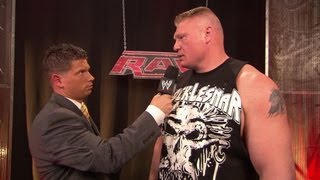 Brock Lesnar describes what hell do to John Cena at [upl. by Nimar]