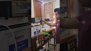 Luminous vs Microtek Inverter Battery Backup Test  Which Will Give More BackUP shorts [upl. by Annalise]