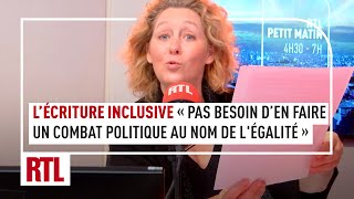 Le Sénat adopte en commission une proposition de loi pour interdire l’écriture inclusive  quotEnfin quot [upl. by Collar269]