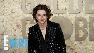 Timothée Chalamet Reveals the CORRECT Way to Pronounce His Name  E News [upl. by Ellainad]