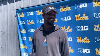 UCLA cornerbacks coach Kodi Whitfield talks Kaylin Moore Kanye Clark special teams and more [upl. by Etsirk]