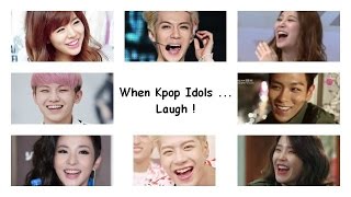 Just a compilation of KPOP idols laugh [upl. by Enalb5]