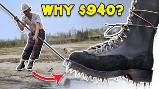 Why 62 razor sharp spikes on this boot JK Boots [upl. by Yelsnit]