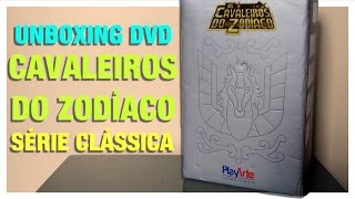 Unboxing DVD Coleção Os Cavaleiros do Zodíaco  A Série Clássica Playarte Nerdicas 17 [upl. by Peder]