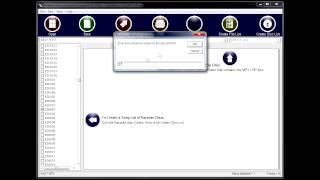 Karaoke Song List Creator  How to Use Your Own Disc Codes [upl. by Sellig799]