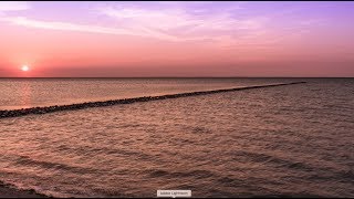 Zeitraffer Video Timelapse Nordsee Ebbe und Flut 1080p [upl. by Enilhtak]