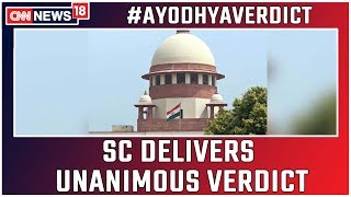 Ayodhya Verdict Ram MandirBabri Masjid Dispute Explained as SC Delivers Unanimous Verdict [upl. by Anatnahs]