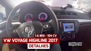 Voyage Highline 16 MSI 2017  Detalhes [upl. by Yerbua]