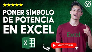 Cómo PONER el SÍMBOLO de POTENCIA en Excel con el Teclado  2️⃣ Acento Circunflejo 2️⃣ [upl. by Pubilis]