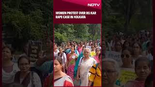 RG Kar Case  Women Protest Over RG Kar Rape Case in Kolkata [upl. by Nediarb]