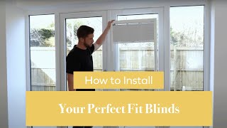 How to Measure and Install Perfect Fit Window Blinds [upl. by Wills319]