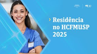 Residência Multiprofissional no HCFMUSP 2025 [upl. by Yclehc]