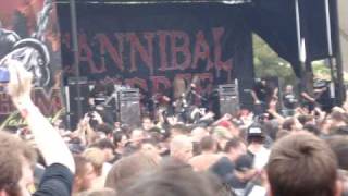 CANNIBAL CORPSE  HAMMER SMASHED FACE  MOSH PIT MAYHEM FEST live [upl. by Nylzzaj753]