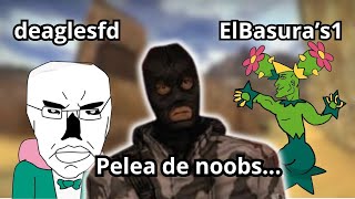 deaglesfd vs ElBasuras1 pelea de simios endeudados  CounterStrike 16  Cosmo [upl. by Ieppet]