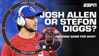 Josh Allen NEEDS to PROVE he can do HIS JOB wout Stefon Diggs  RC on REVENGE game  First Take [upl. by Imotih853]