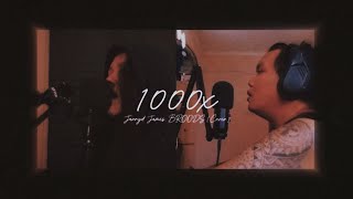 1000x  Jarryd James BROODS Cover with Fernando Wibowo [upl. by Ymirej]