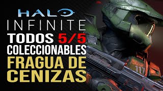 Halo Infinite  Fragua de cenizas  Todos los coleccionables [upl. by Jarrid]