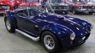 1965 Shelby Cobra Replica Big and Tall For Sale [upl. by Aiykan925]