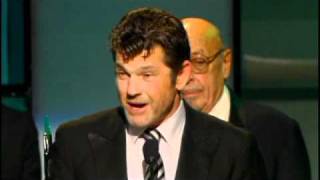 Jann Wenner accepts award Rock and Roll Hall of Fame inductions 2004 [upl. by Abby875]