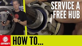 How To Service A Free Hub Body  Mountain Bike Maintenance [upl. by Rivkah]