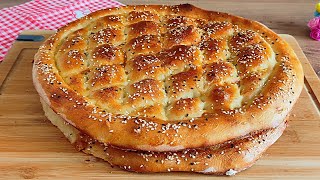 SADECE ‼️UNSUTUZ VE MAYA İLE EVDE RAMAZAN PİDESİ YAPIMI 💯Ramazan Pidesi Nasıl Yapılır [upl. by Varipapa]