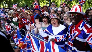 WATCH LIVE  Britain celebrate’s queen’s Platinum Jubilee with military parade [upl. by Nosbig333]