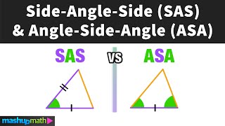 Triangle Congruence Side Angle Side vs Angle Side Angle [upl. by Balmuth]