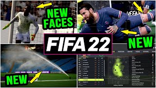 FIFA 22 NEWS  NEW Features Real Faces Skills Stadiums Commentators amp Gameplay Pitch Notes [upl. by Yffat]