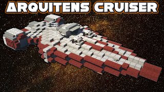 Minecraft Tutorial Star Wars How to Make an Arquitensclass Light Cruiser 110 [upl. by Luckett106]