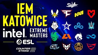 День 1  IEM Katowice 2024 Group Stage  КРИВОЙ ЭФИР [upl. by Attenor539]