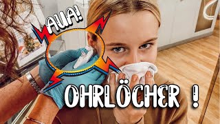 HILFE ICH LASSE MIR 2 OHRLÖCHER STECHEN  MaVie Noelle Vlogmas Tag 10 [upl. by Monty]