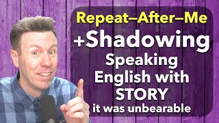 English Speaking Practice with SHADOWING [upl. by Spracklen574]