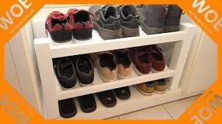 Modernes Schuhregal selber bauen [upl. by Grefer]