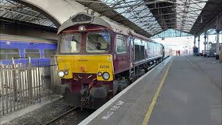 Trainspotting at Inverness railway station 08042024 [upl. by Milburn172]