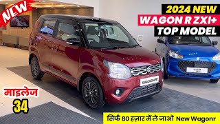 New 2024 Maruti Suzuki Wagonr Zxi Plus  Wagonr New Model 2024  Wagonr Gadi  Wagonr 2024 [upl. by Notlit]