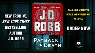 Payback in Death by JD Robb Book Trailer [upl. by Noryk]