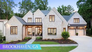 Stunning New Luxury Home w4 Car Garage  Temperature Controlled Wine Cellar FOR SALE in Atlanta [upl. by Waverly]