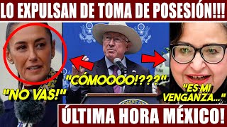 DE EMERGENCIA EXPULSAN A KEN SALAZAR DE TOMA DE POSESIÓN DE CLAUDIA EUA LE HACE ESTO A AMLO INACEPT [upl. by Iru]